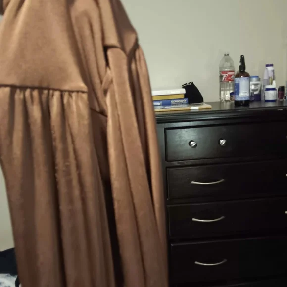 Free People Chocolate Brown Long Sleeve Bodysuit - Picture 4 of 16